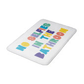 GEEN SELFIES IN DE BATHROOM Fun Badmat (Gekanteld)