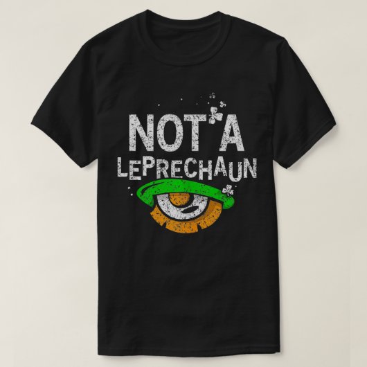 Geen Shamrock Irish St Patricks Day Ierland T-shirt (Design voorkant)