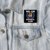 Geen Sharia Law Button van de VN (In situ)