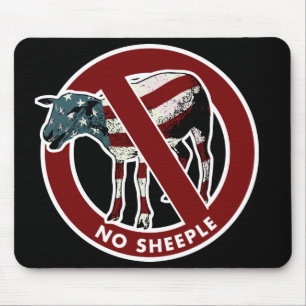 Geen Sheeple Mousepad Muismat