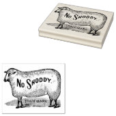 Geen Shoddy Sheep  Handelsmerk Art Stamp Rubberstempel (Gestempeld)