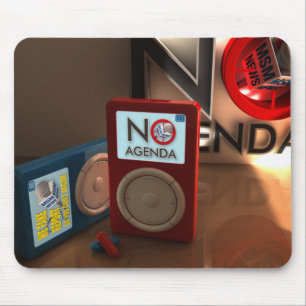 Geen Show van Agenda Mousepad Muismat