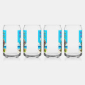 Geen Siesta Let's Fiesta Blikvorm Glas (Links)