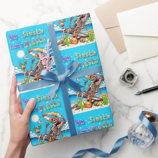 Geen Siesta Let's Fiesta Cadeaupapier (Geschenken)