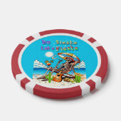 Geen Siesta Let's Fiesta Poker Chips (Enkel)