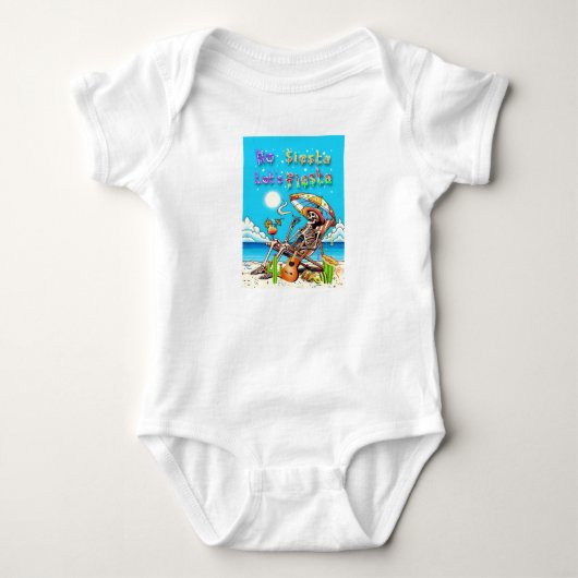 Geen Siesta Let's Fiesta Romper (Voorkant)