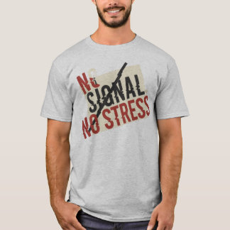 Geen Signaal Geen Stress Digitaal Detox T-shirt