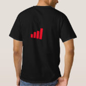 Geen signaal t-shirt (Achterkant)