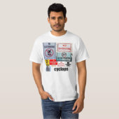 geen skateboarden t-shirt (Voorkant volledig)
