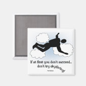 Geen skydiving magneet (Voorkant / Achterkant)