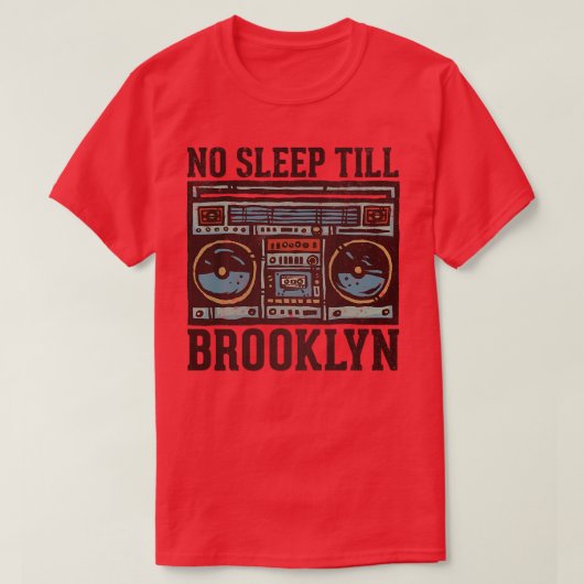 Geen slaap 2 t-shirt (Design voorkant)