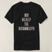 Geen Slaap Til Brooklyn Essential T-Shirt (Design voorkant)