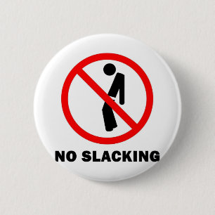 Geen slacking vol ronde button 5,7 cm