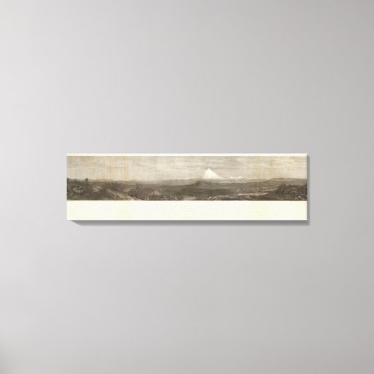 Geen slangen van de Sierra Nevada Canvas Afdruk (Voorkant)