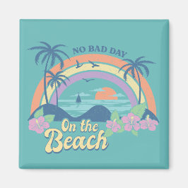 Geen slechte dag op het strand magneet