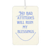 Geen slechte houding zal.. luchtverfrisser (Voorkant)