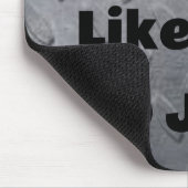 Geen slechte Joke als een pap Joke Muismat (Hoek)