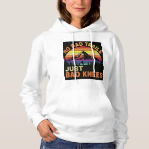 Geen slechte paden wandelen grappig citaat hoodie