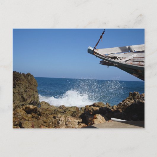 Geen slechte plaats om te worden verscheept briefkaart (Voorkant)