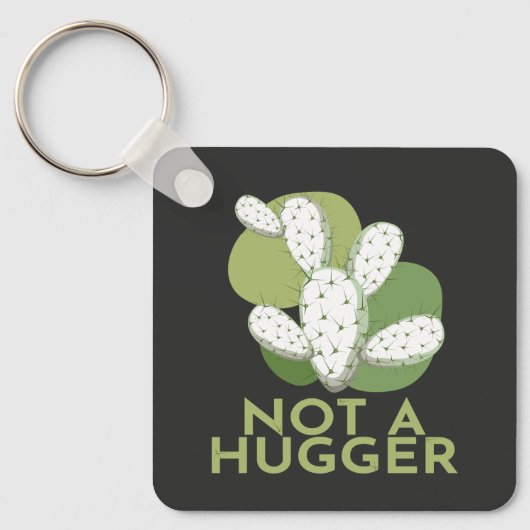 Geen Sleutelhanger van een hugger Cactus (Voorkant)