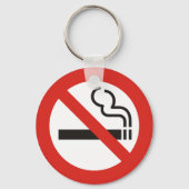 Geen Sleutelhanger voor roken (Voorkant)