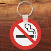 Geen Sleutelhanger voor roken (Voorkant)
