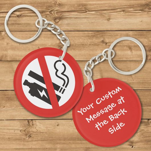 Geen Sleutelhanger voor roken of afdampen