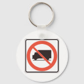 Geen Sleutelhanger voor vrachtwagensignalisatie (Achterkant)