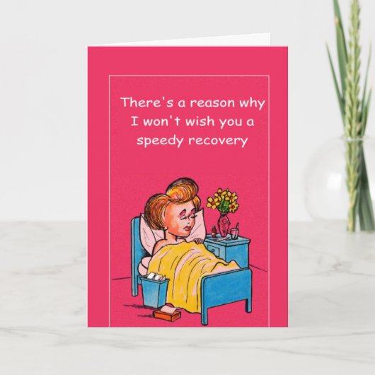 geen snel herstel kaart (Voorkant)