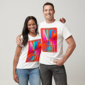Geen snelheidslimiet (9) met fractale art t-shirt (Unisex)
