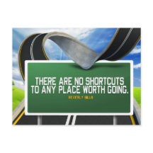 Geen snelkoppelingen inspirerend briefkaart