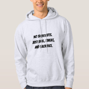 Geen Snelkoppelingen Vaardigheid Zweet Offer Hoodi Hoodie