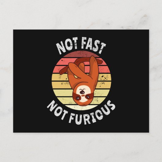 Geen snelle, niet-woekersloep briefkaart (Voorkant)