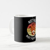 Geen snelle, niet-woekersloep koffiemok (Voorkant links)