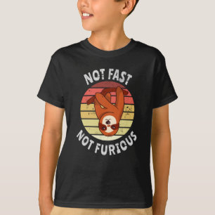 Geen snelle, niet-woekersloep t-shirt