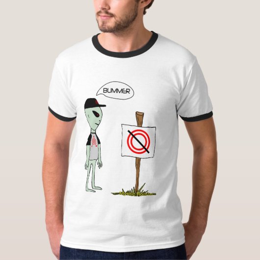Geen snijcirkels toegestaan T-shirt (Voorkant)