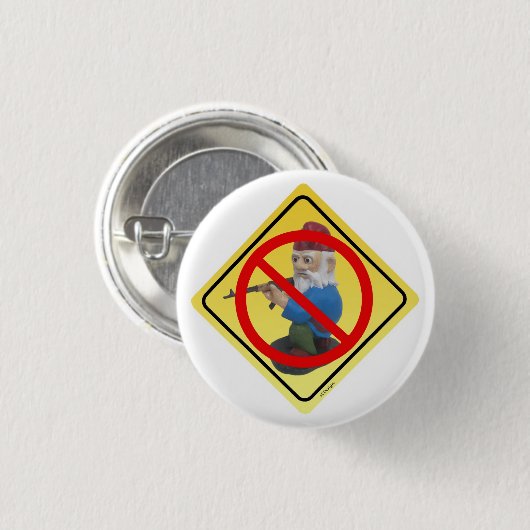 Geen Sniper Gnomen Button (Voorkant /achterkant)