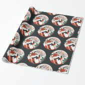 Geen snoep meer voor je Christmas Fox Cadeaupapier (Uitgerold)