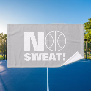 Geen snoepdoekcadeau voor basketbalspeler handdoek
