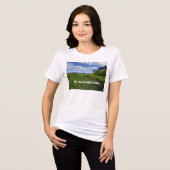 Geen sociale media vandaag Tri-Blend shirt (Voorkant volledig)