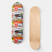 Geen socialistische propaganda skateboard (Voorkant)