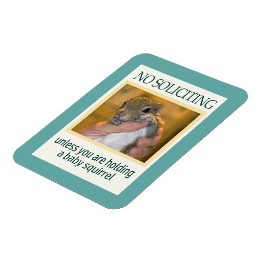 Geen solicerende eekhoorn magneet (Linkerzijde)