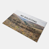 GEEN SOLICITE DOORMAT DEURMAT (Schuin)