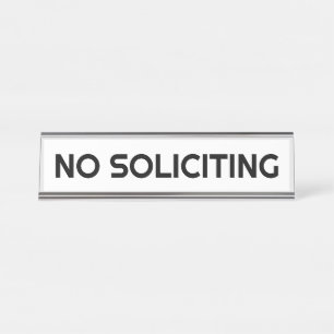 GEEN SOLICITING BUREAU NAAMBORDJE
