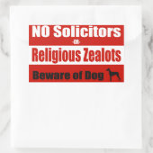 GEEN solicitors deur/raam Sticker (Tas)