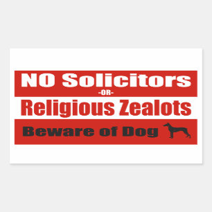 GEEN solicitors deur/raam Sticker