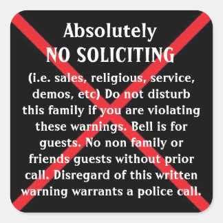 GEEN Solicitors door stickers