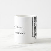 Geen Solicitors Sign Salesman Koffiemok (Center)