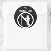 Geen solicitors Stickers (Tas)