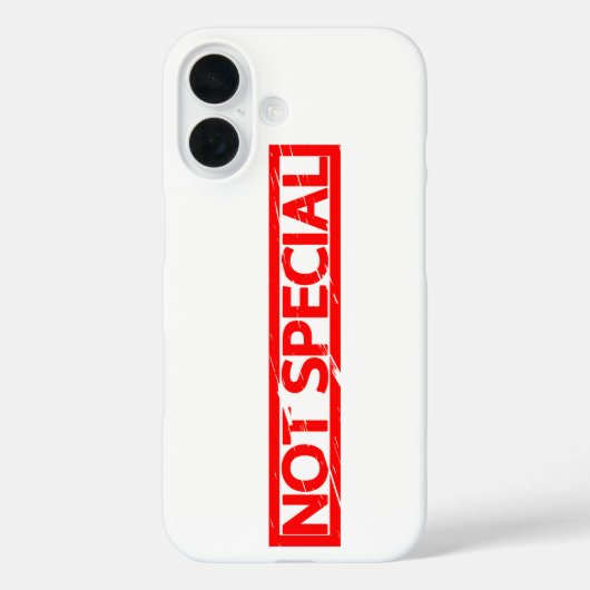 Geen speciale stempel Case-Mate iPhone case (Achterkant)